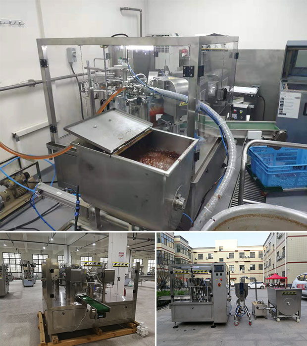 星火江苏蒜蓉酱生产设备供应商相关设备案例实拍 